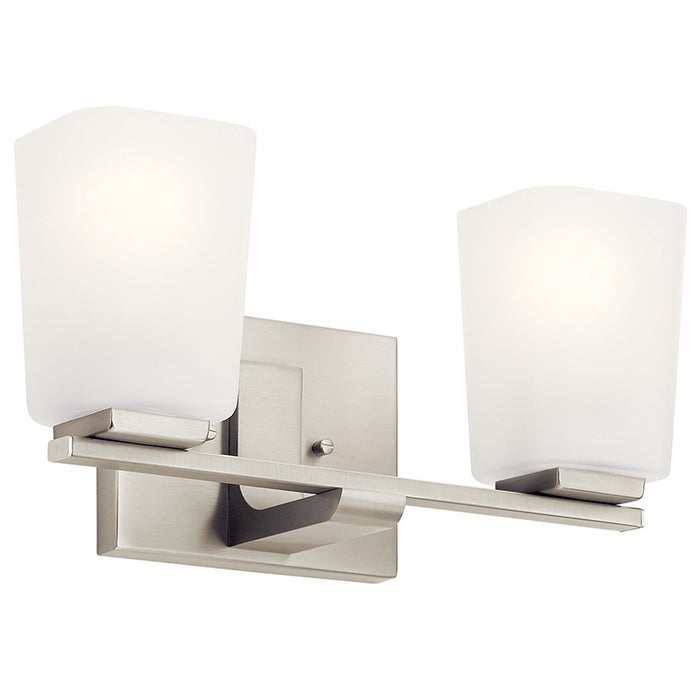 Kichler 55016 Roehm 2-lt 14" Wide Vanity Light