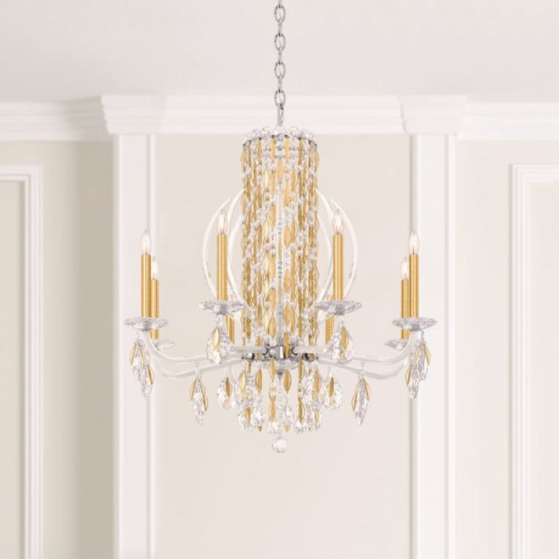 Schonbek RS8308N Sarella 8-lt 30" Chandelier