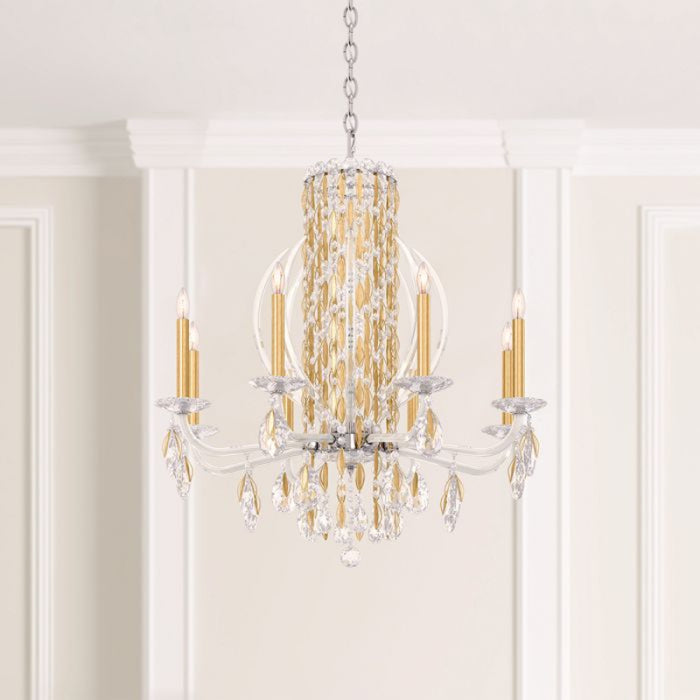 Schonbek RS8308N Sarella 8-lt 30" Chandelier