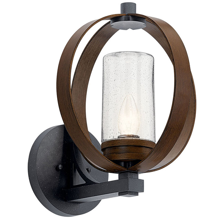Kichler 59067 Grand Bank 1-lt 15" Tall Outdoor Wall Light