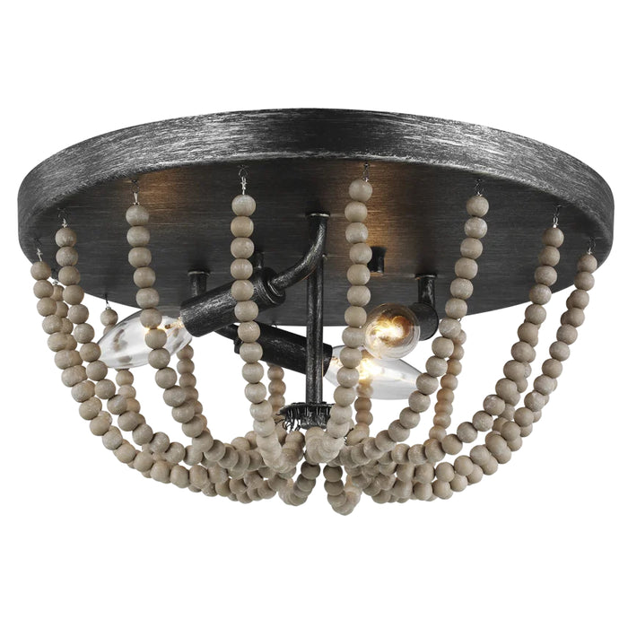 Sea Gull 7501903 Oglesby 3-lt 14" Flush Mount