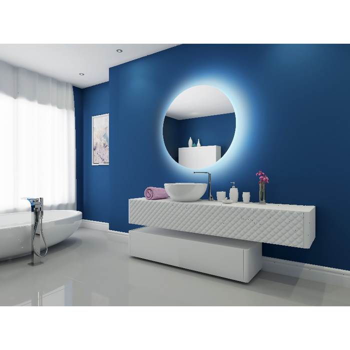 Paris Mirror Original Round 40 x 40 Round LED Backlit Mirror
