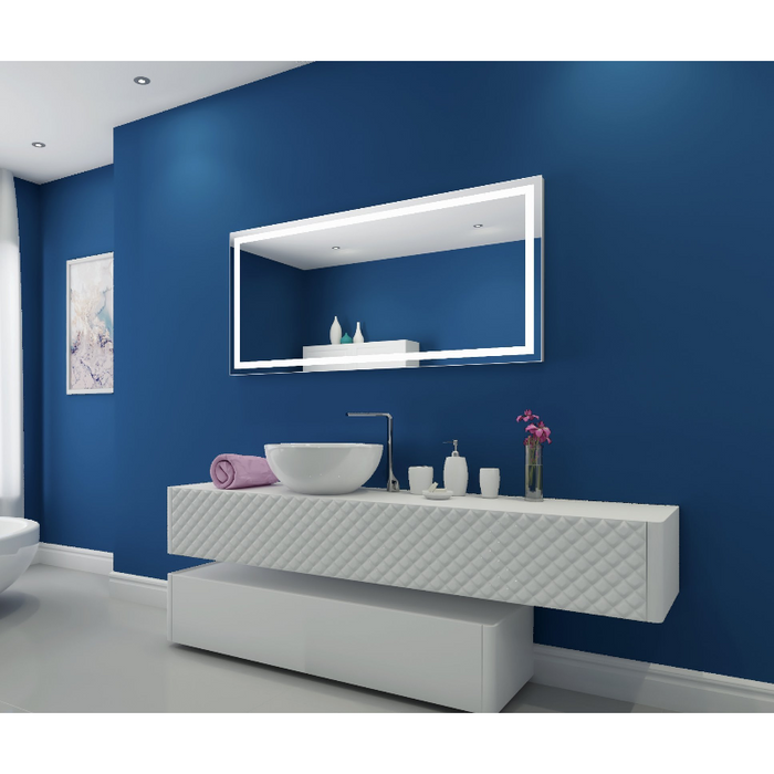 Paris Mirror Harmony 60 x 28 Rectangle LED Illuminated Mirror