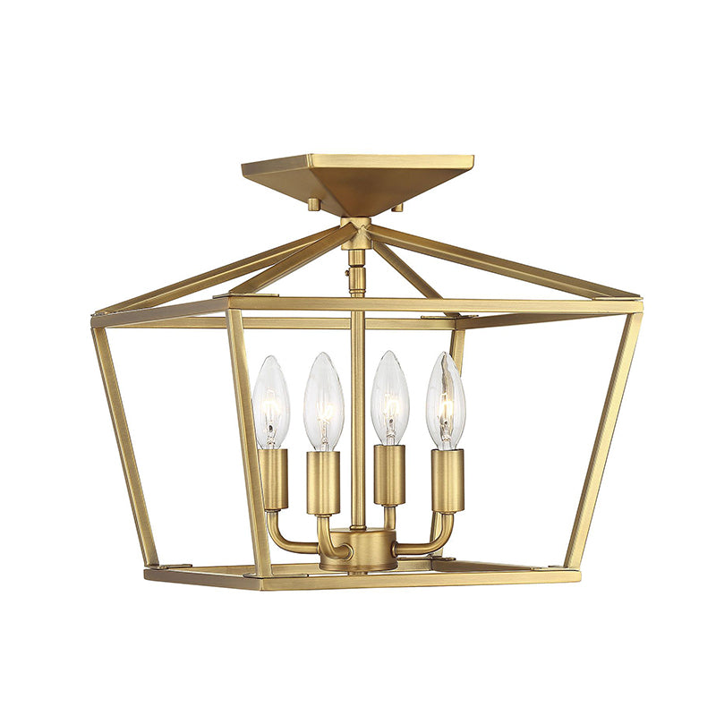 Savoy House 6-328-4 Townsend 4-lt 13" Semi-Flush Mount
