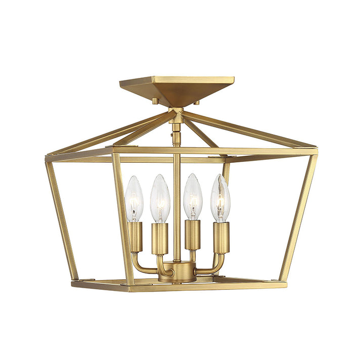 Savoy House 6-328-4 Townsend 4-lt 13" Semi-Flush Mount
