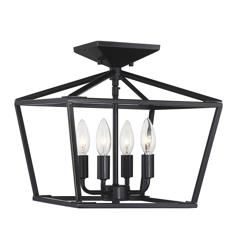 Savoy House 6-328-4 Townsend 4-lt 13" Semi-Flush Mount