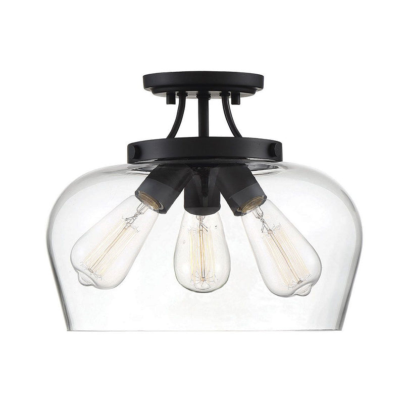 Savoy House 6-4035-3 Octave 3-lt 13" Semi-Flush Mount