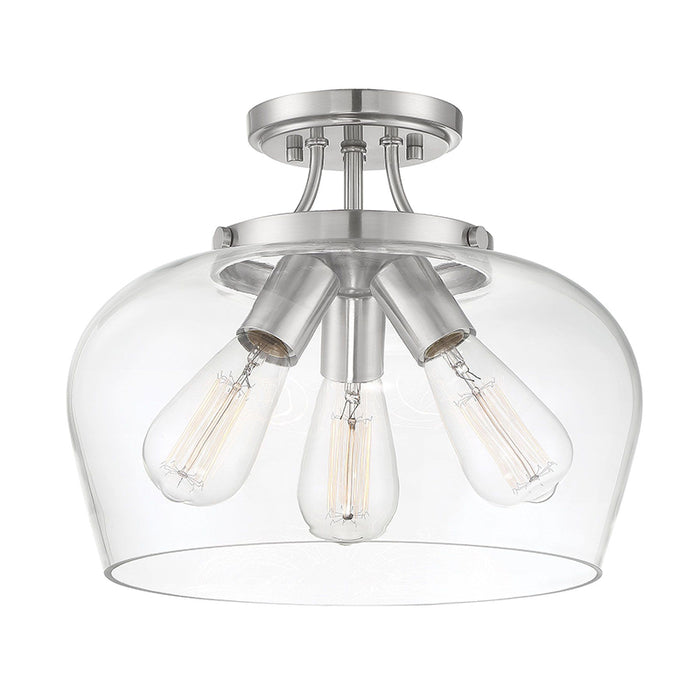 Savoy House 6-4035-3 Octave 3-lt 13" Semi-Flush Mount