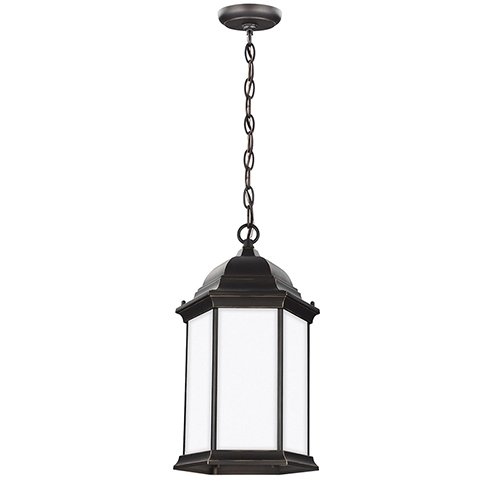 Generation 6238751EN3 Sevier 1-lt 9" LED Outdoor Pendant