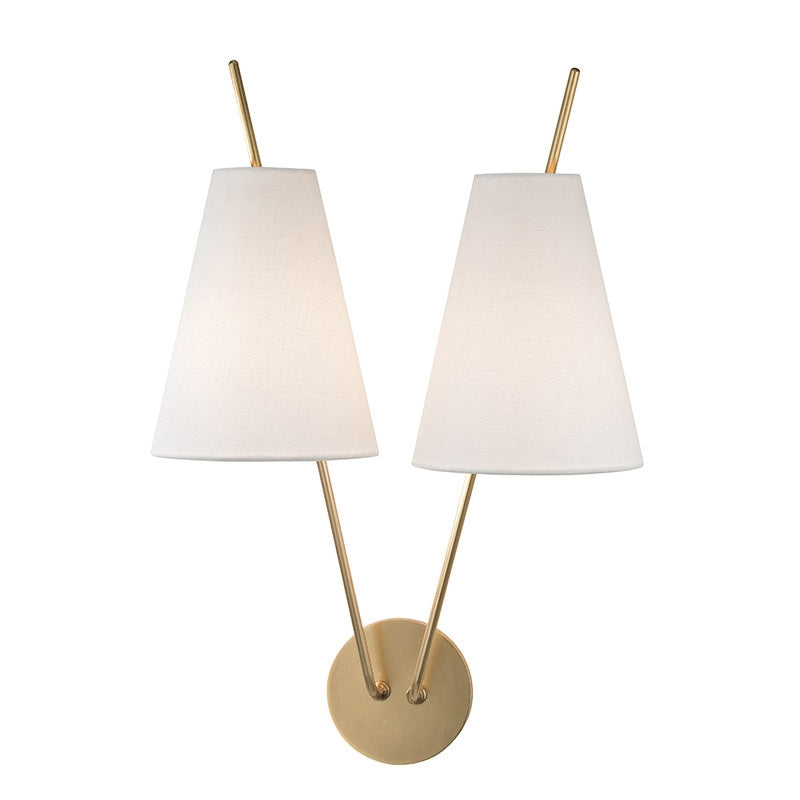 Hudson Valley 6322 Milan 2-lt Wall Sconce