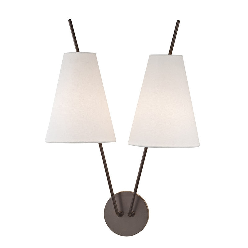 Hudson Valley 6322 Milan 2-lt Wall Sconce
