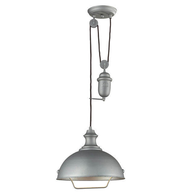 ELK 6501 Farmhouse 1-lt Adjustable Pendant