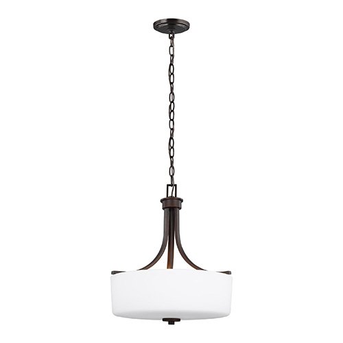 Sea Gull 6528803 Canfield 3-lt 16" Pendant