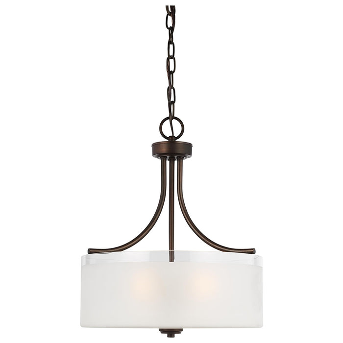 Sea Gull 6539803EN3 Norwood 3-lt 15" LED Pendant