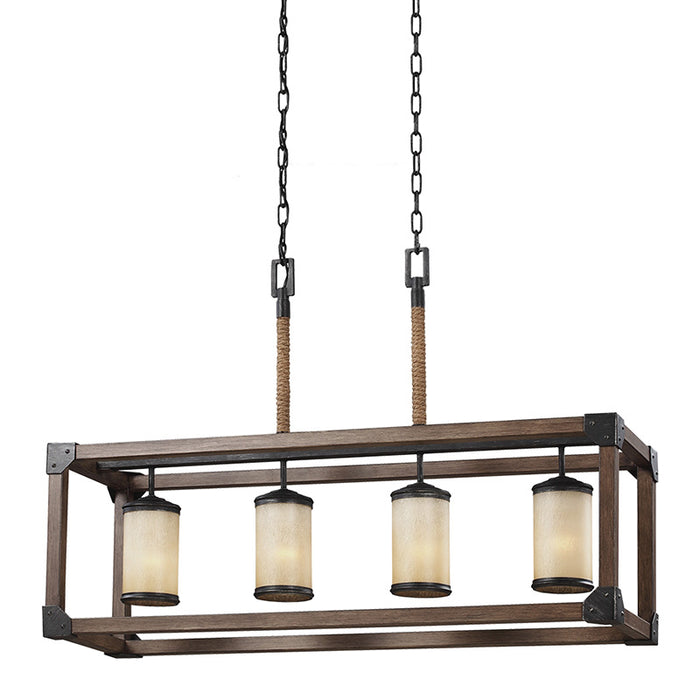 6613304 Dunning 4-lt Island Pendant