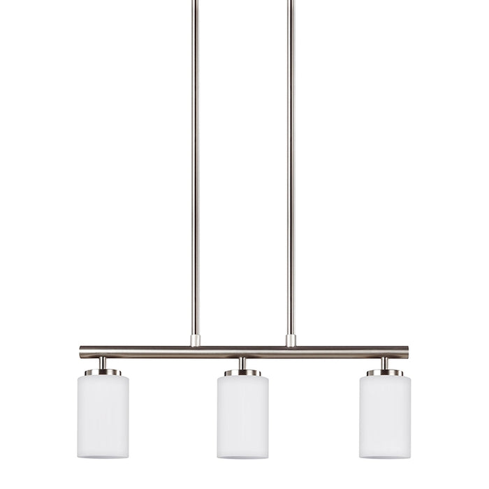 Sea Gull 66160EN3 Oslo 3-lt 25" LED Island Pendant