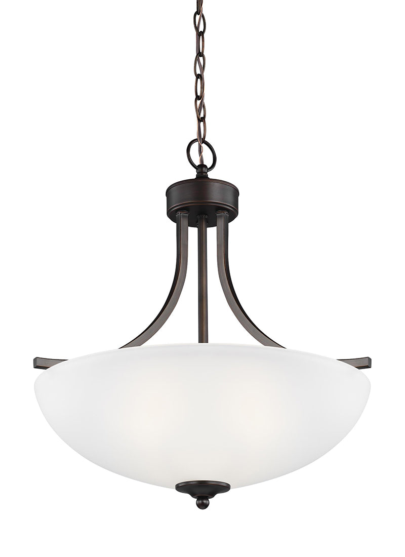 Generation 6616503EN3 Geary 3-lt 19" LED Pendant