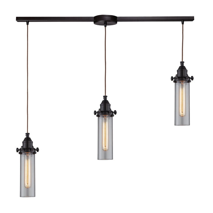 ELK 66326/3L Fulton 3-lt Linear Pendant
