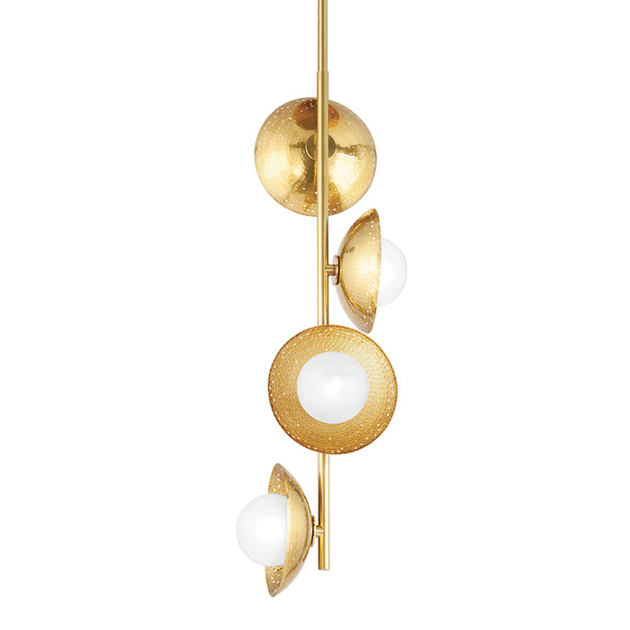 Hudson Valley 5354 Glimmer 4-lt 18" LED Pendant