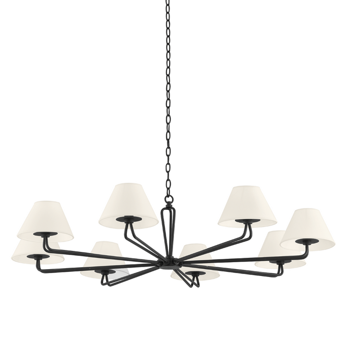 Troy F2550 Ozias 8-lt 50" Chandelier