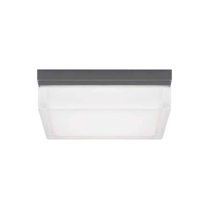 Visual Comfort 700OWBXL Boxie Large 1-lt 9" LED Outdoor Wall/Flush Mount