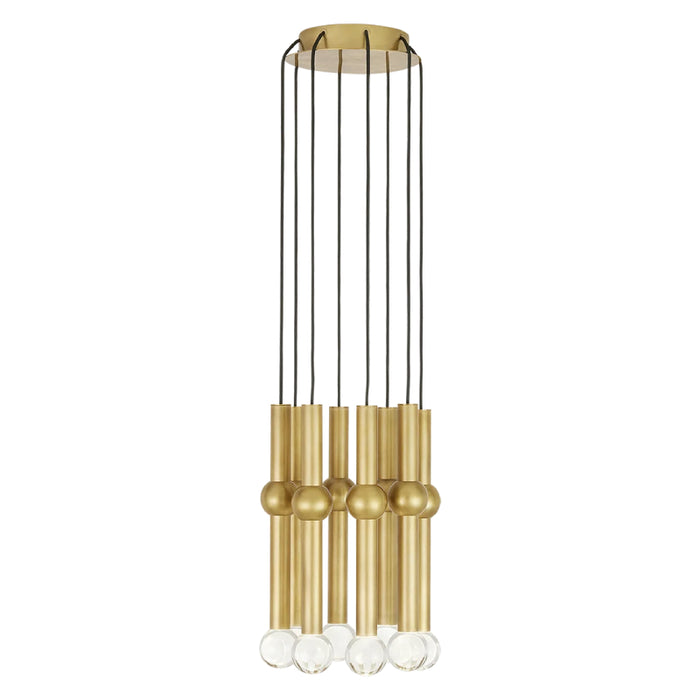 Tech 700TRSPGYD8 Guyed 8-lt 10" LED Chandelier