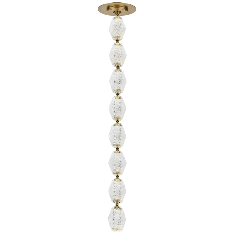 Visual Comfort 700CLR24 Collier 24 LED Pendant with Surface Mount Driver, 3000K