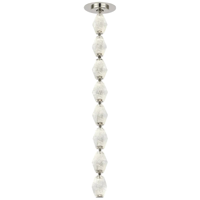 Visual Comfort 700CLR24 Collier 24 LED Pendant with Remote Mount Driver, 3000K
