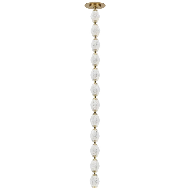 Visual Comfort 700CLR36 Collier 36 LED Pendant with Remote Mount Driver, 2700K