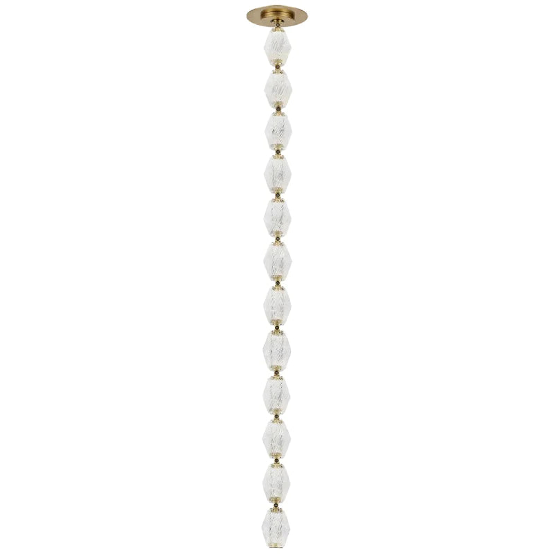 Visual Comfort 700CLR36 Collier 36 LED Pendant with Surface Mount Driver, 3000K