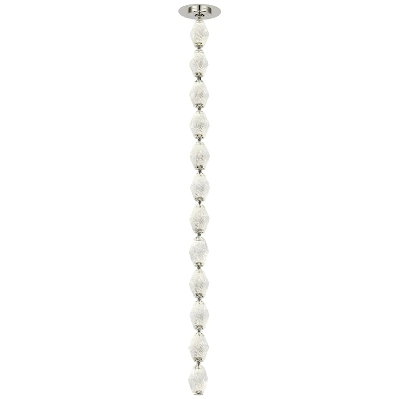 Visual Comfort 700CLR36 Collier 36 LED Pendant with Surface Mount Driver, 3000K