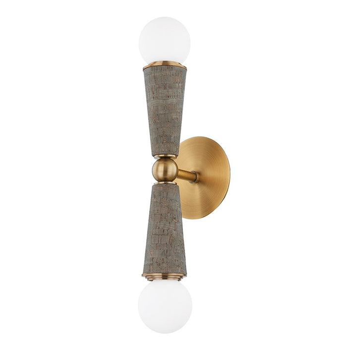 Troy B1619 Dax 2-lt 19" Tall Wall Sconce