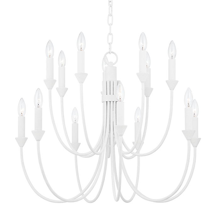 Troy F1014 Cate 14-lt 30" Chandelier