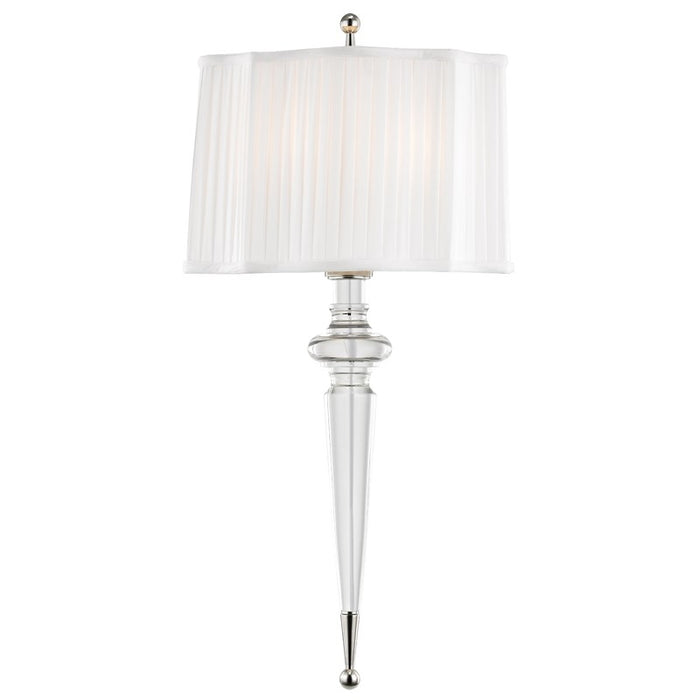 Hudson Valley 7611 Tipton Pleated 2-lt Wall Sconce