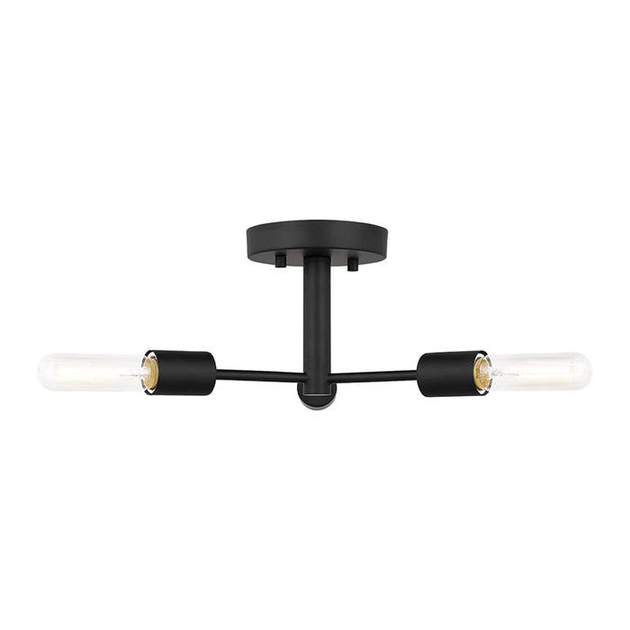 Visual Comfort 7700503 Axis 3-lt 24" Semi-Flush Mount