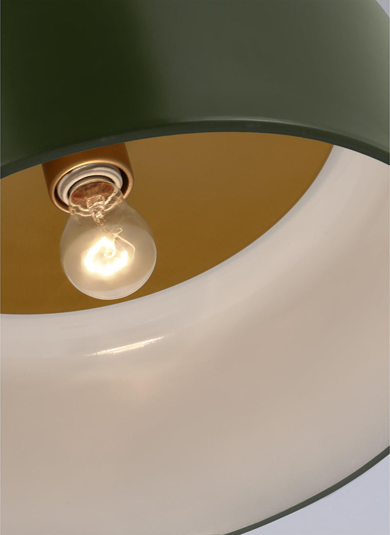 Visual Comfort 7705401EN3 Malone 1-lt 16" LED Flush Mount