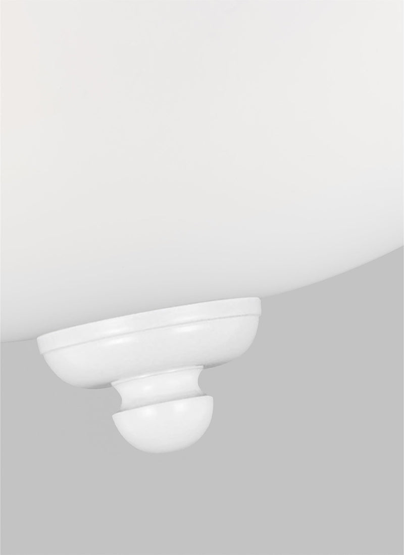 Generation 77065 Geary 3-lt 15" Flush Mount