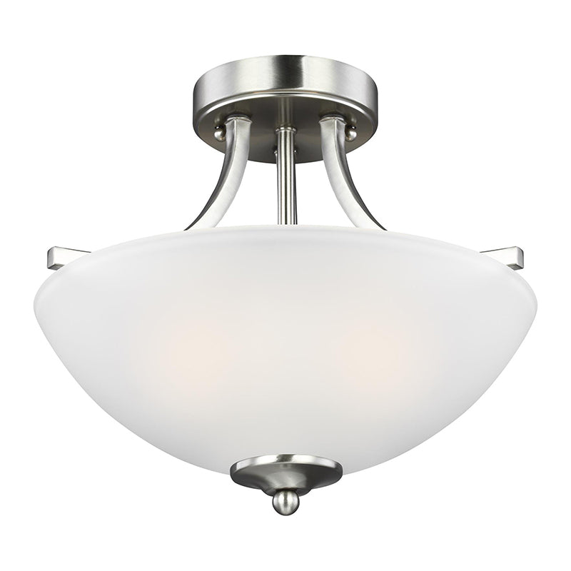 Generation 7716502 Geary 2-lt 14" Semi-Flush Mount