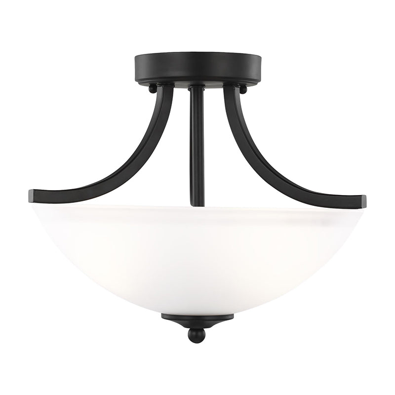 Generation 7716502EN3 Geary 2-lt 14" LED Semi-Flush Mount