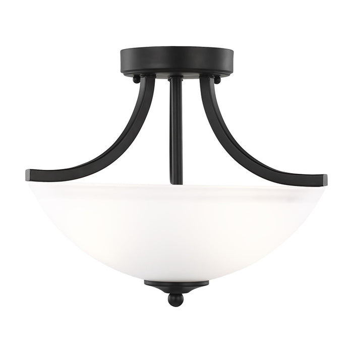 Sea Gull 7716502EN3 Geary 2-lt 14" LED Semi-Flush Mount