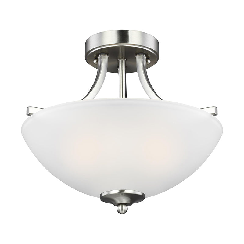 Generation 7716502EN3 Geary 2-lt 14" LED Semi-Flush Mount