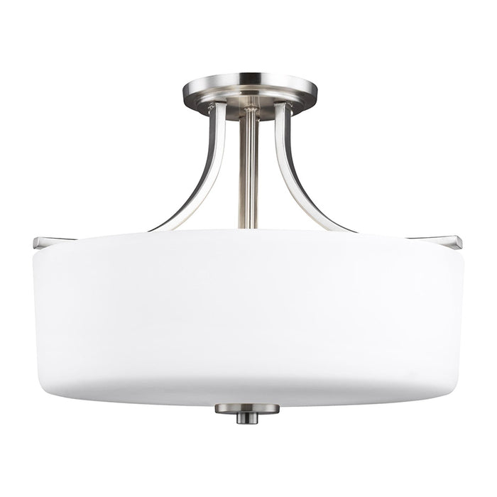 Generation 7728803EN3 Canfield 3-lt LED Semi-Flush Mount