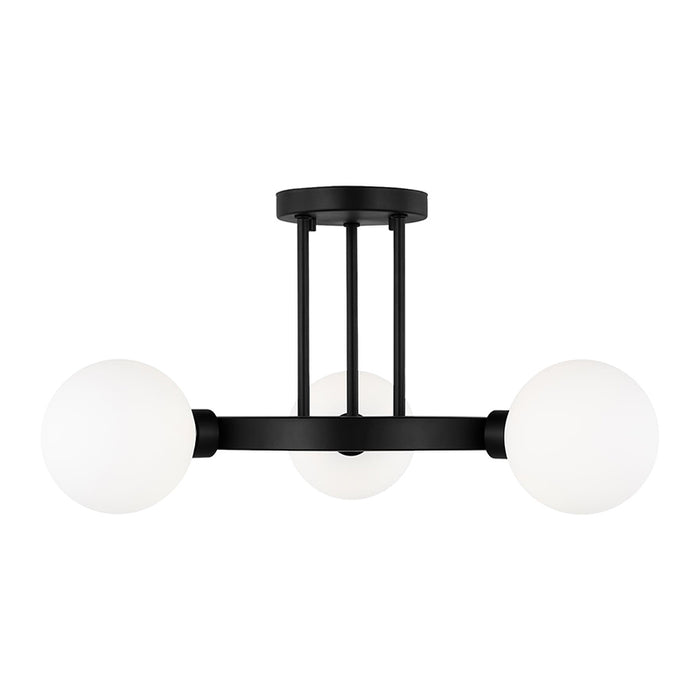 Visual Comfort 7761603 Clybourn 3-lt 21" Semi-Flush Mount