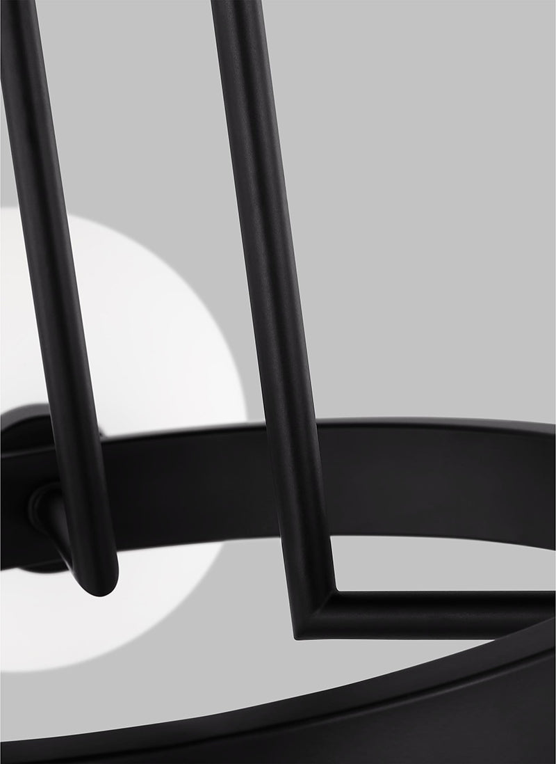 Visual Comfort 7761603 Clybourn 3-lt 21" Semi-Flush Mount