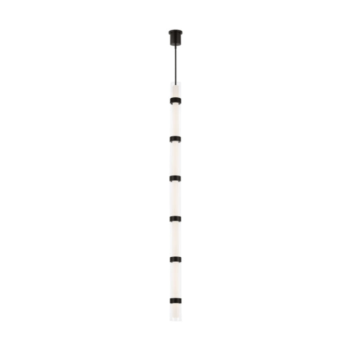 Visual Comfort 700TDWIT7 Wit 4" LED Pendant, 7-Glass