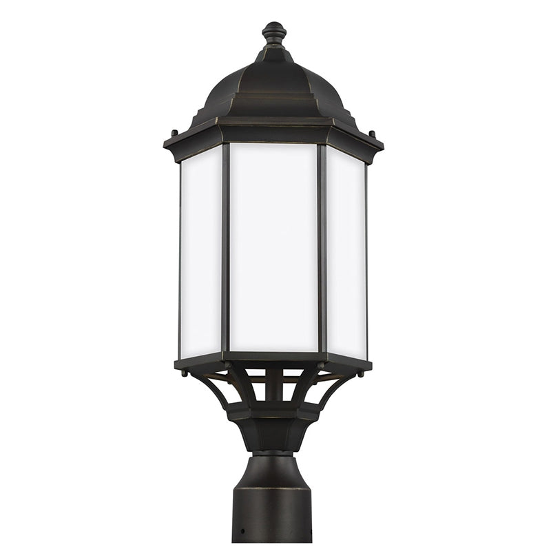 Generation 8238751 Sevier 1-lt 22" Tall Outdoor Post Lantern