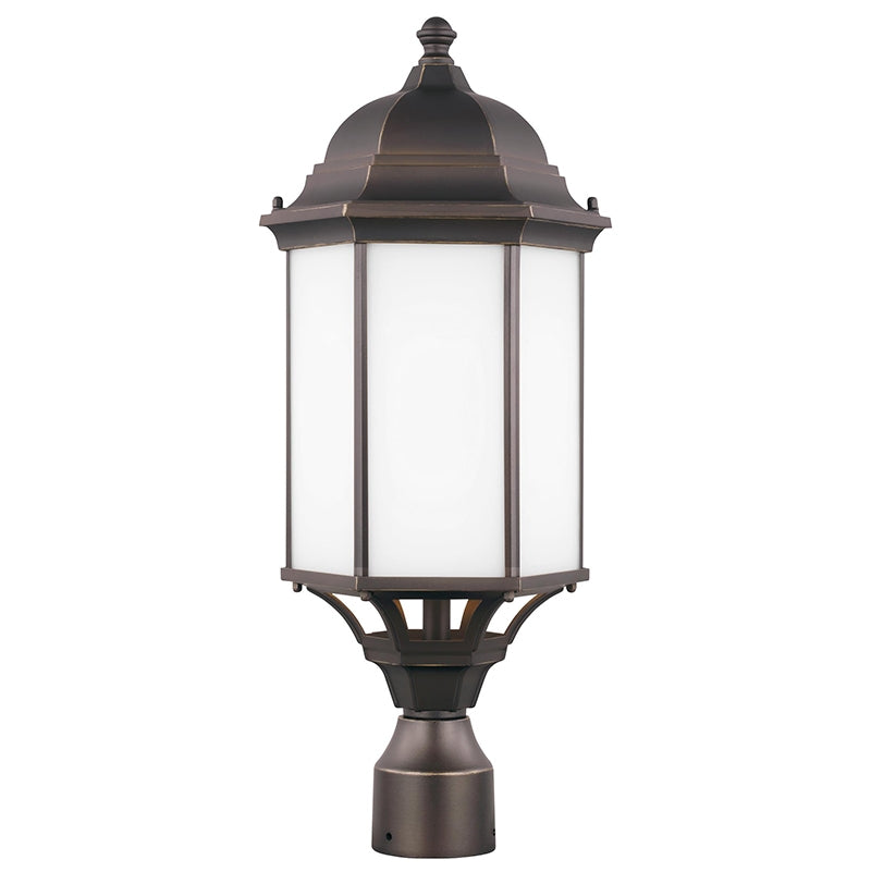 Generation 8238751 Sevier 1-lt 22" Tall Outdoor Post Lantern