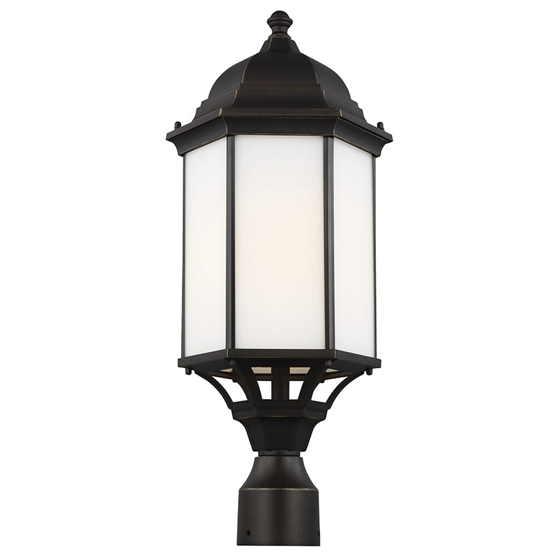 Generation 8238751 Sevier 1-lt 22" Tall Outdoor Post Lantern
