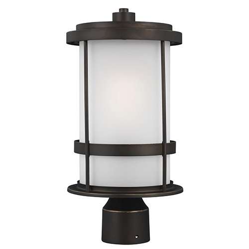 Generation 8290901EN3 Wilburn 1-lt 16" Tall LED Outdoor Post Lantern