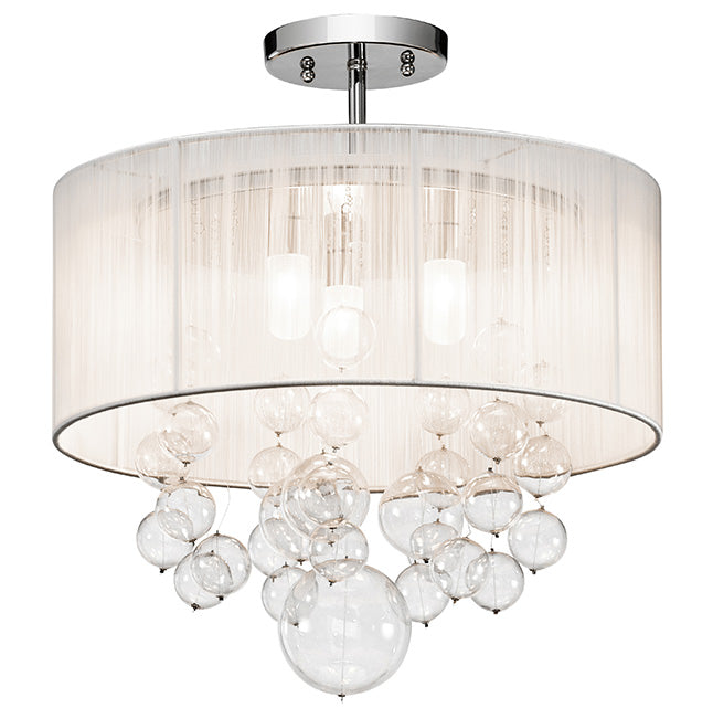 Elan 83227 Imbuia 3-lt Semi Flush